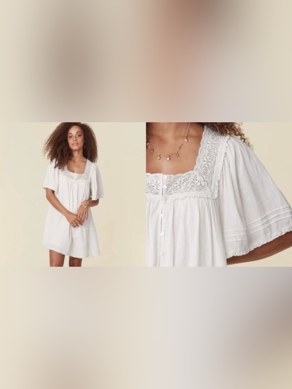 Spell Cassie Lace Mini Dress